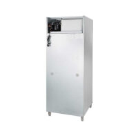 Edelstahl-Kühlschrank GNH650TNM, GN 2/1, 740x830x1960mm, Umluftkühlung