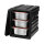 Thermobox doppelwandig bis zu 12x GN1/1, schwarz, 450x625x575mm