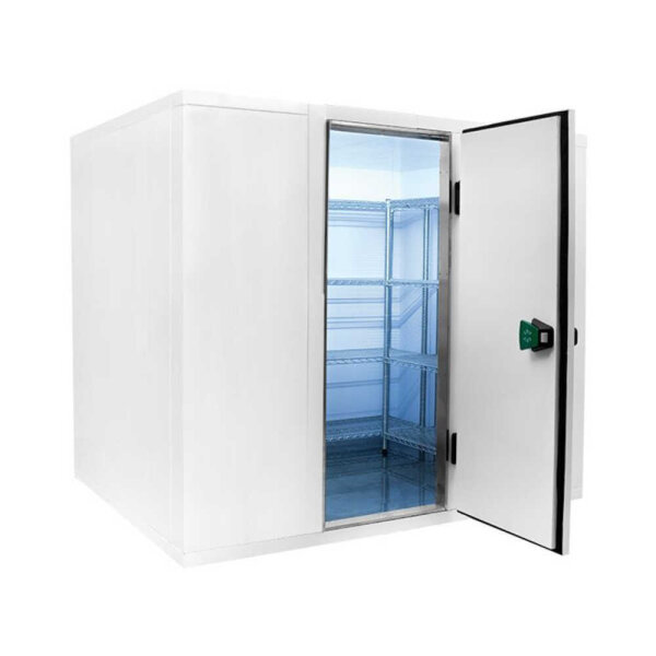 Kühlzelle 1500 x 2400mm, Wandstärke 80 mm, 2010mm Höhe