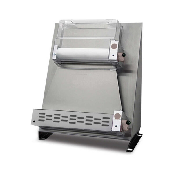 GMG Teigausrollmaschine für eckige Pizzen bis 40 cm Kantenlänge, Teiggewicht: 80 - 500 g