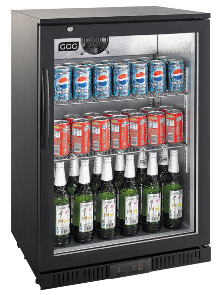 Getränkekühlschrank LG-230BB weiss/schwarz, mit 230 Litern Volumen