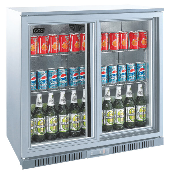 Getränkekühlschrank LG-230BB weiss/schwarz, mit 230 Litern Volumen, 349,00 €